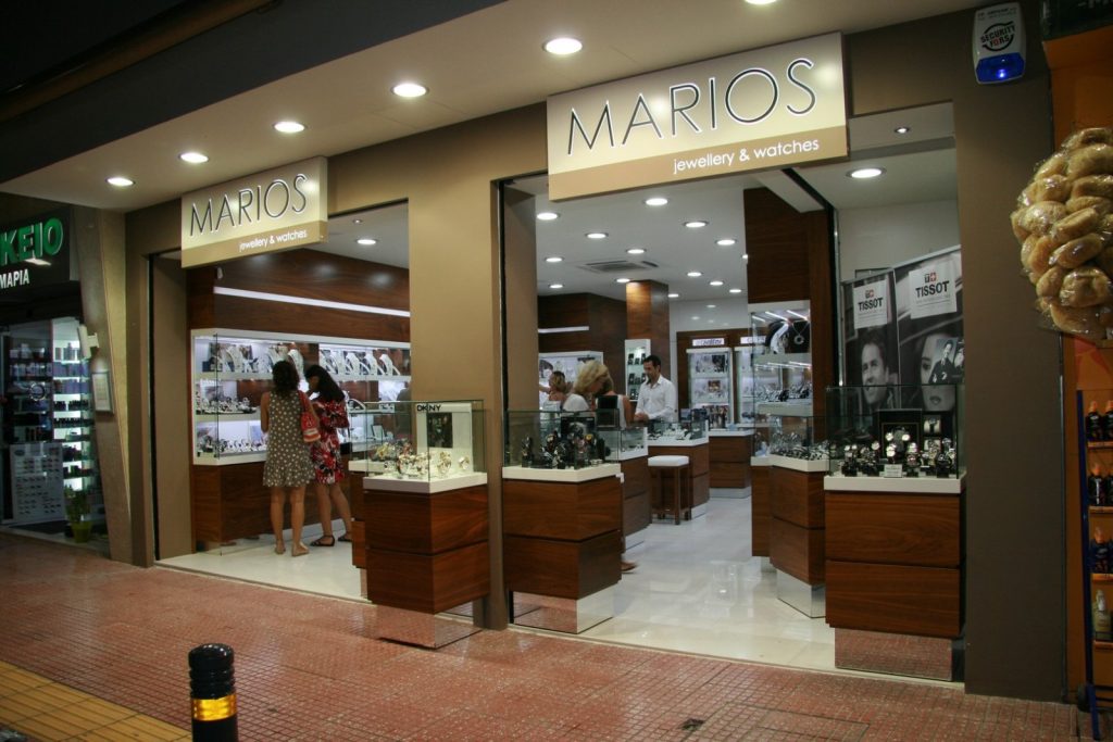 Ανακαίνιση χρυσοχοείου “MARIOS” στην Χερσόνησο
